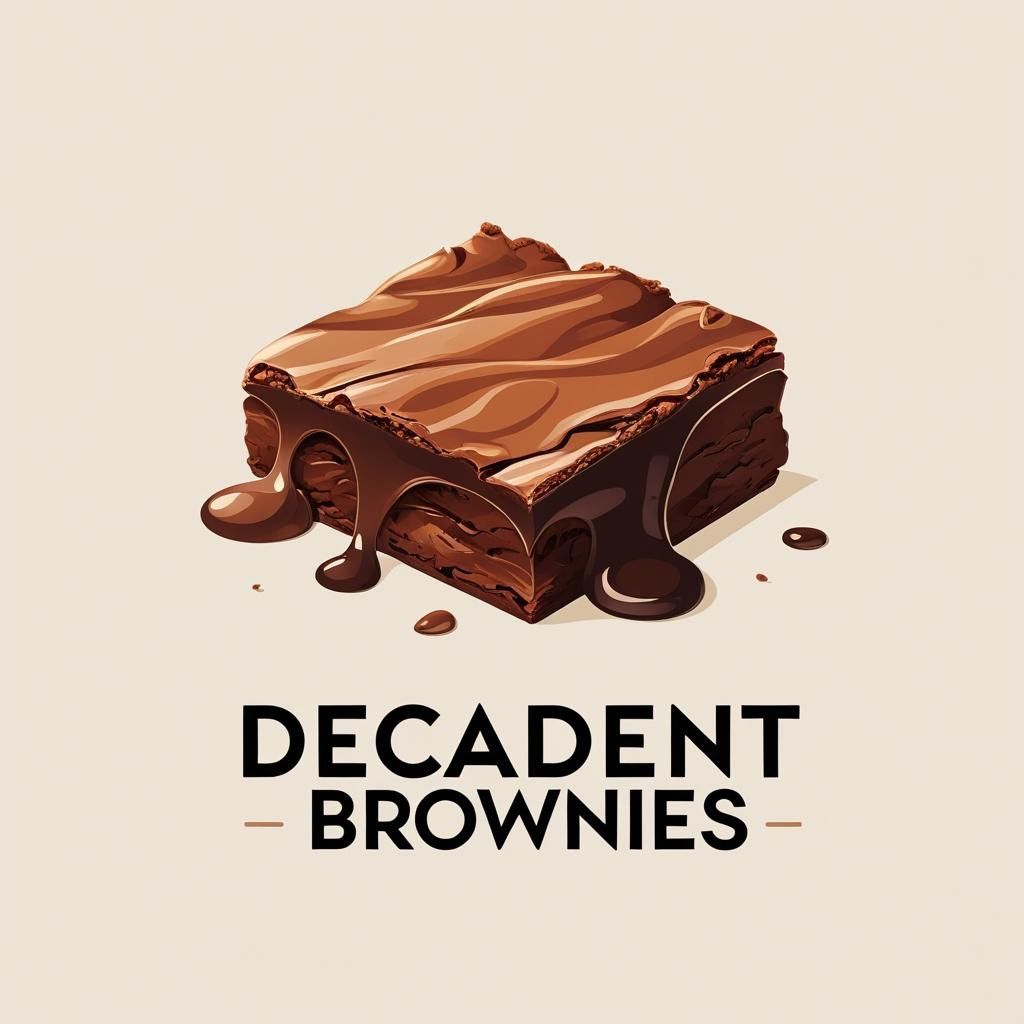 Decadent Brownies Logo